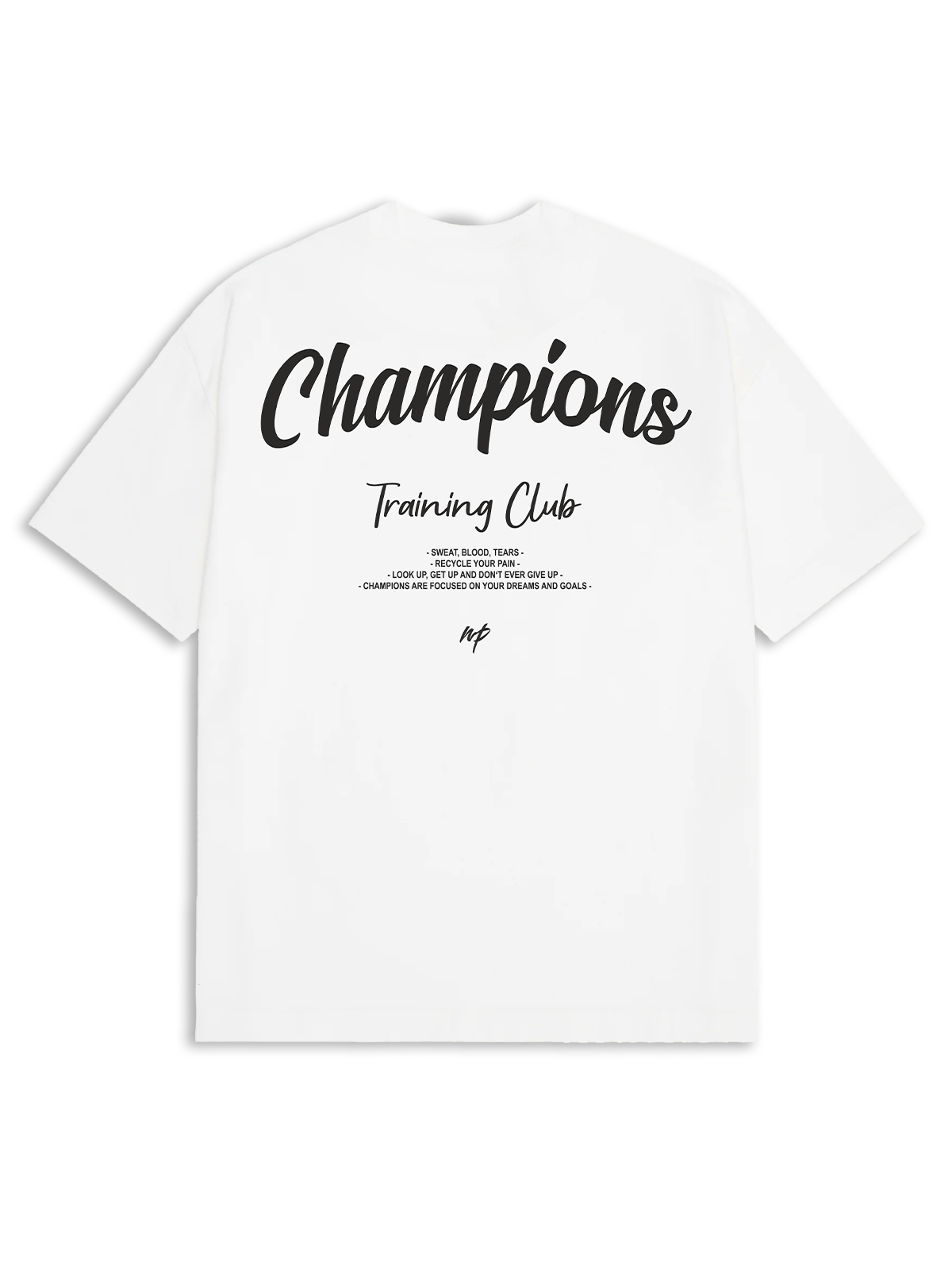 Champions T-Shirt White | L | NP-117-L